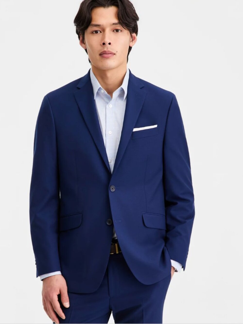 Kenneth Cole Reaction Men's Techni-Cole Suit Separates Slim-Fit Suit Jacket